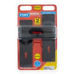 M1A30 - 2 Lever Lockset Black -M1A30_IP_b_T